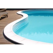 KIT BORDO CLASSICO BIANCO PISCINA RETTANGOLARE 9x4 PIASTRELLE PISCINE