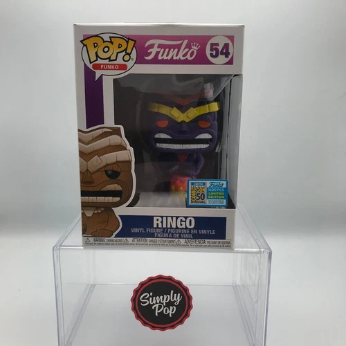 Funko Pop Ringo Purple #54 Ad Icons 1600 PCS 2019 SDCC Official Con Sticker Funk