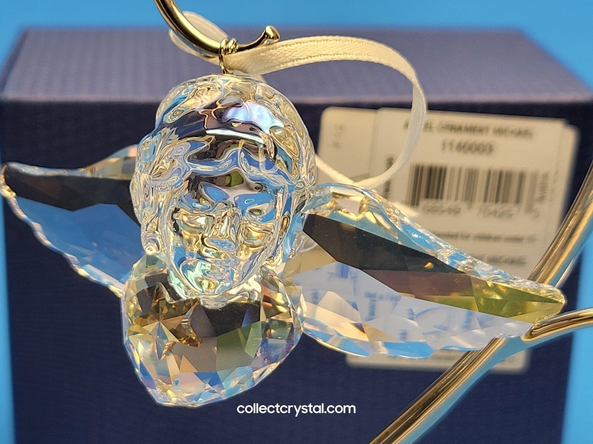 SWAROVSKI CHRISTMAS ORNAMENT – ANGEL MICHAEL 1140003 MIB Complete