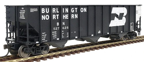 BURLINGTON NORTHERN BETH 100t ROTARY COAL HOPPER 6 pack HO SCALE GOLD LINE NEW - Picture 6 of 10