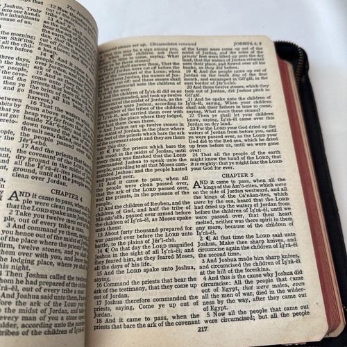1816 Instituted HOLY BIBLE With Maps. Dated 1955 Inscription. King James (W) - Foto 8 di 10