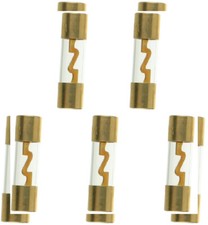 100A AGU Fuse Gold Plated Glass Car Audio for Auto Marine Stereo...
