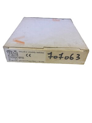 IFM ELECTRONIC Näherungsschalter induktiv IF5018 IFK3004-BPOG OVP