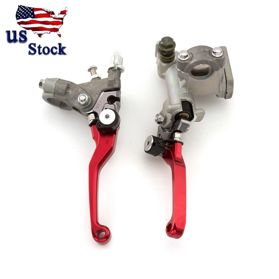 Palancas de cilindro de embrague de freno CNC para Honda CRF150R CRF50R CRF450R 2007 2008-2012 Foto 3 de 4