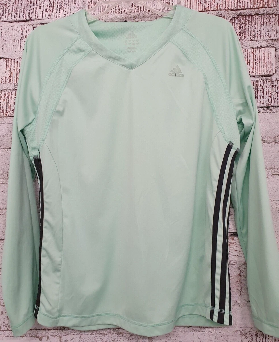 Adidas mint green top sale