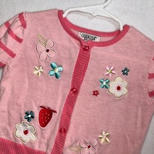 Oshkosh Girls Cardigan 24 Months Pink Floral ...