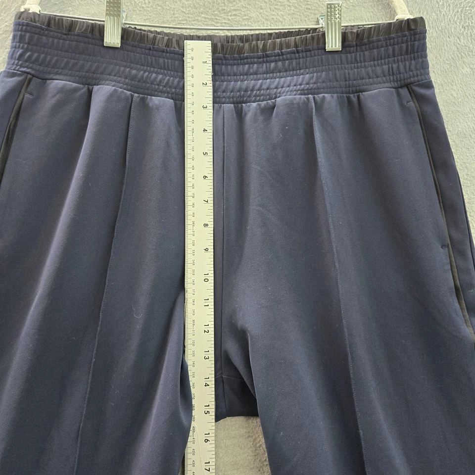 Pantalones deportivos Athleta para mujer 14 azules Metropolis bolsillos de pierna ancha 31 pulgadas entrepierna Foto 4 de 4