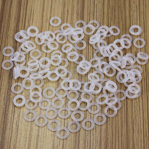 120PCS White Rubber O-Ring Dampers Keycap Mechanical keyboard For Cherry MX NEW - 第 7/10 張圖片