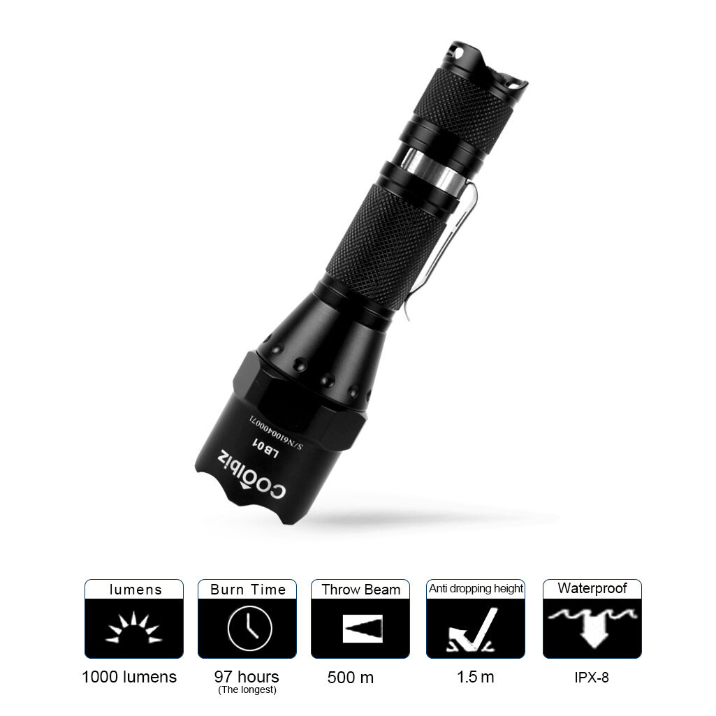 LB01 Outdoor Highlight Torch XM-L U2 