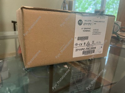 2711PC-T6C20D8 NEW AB PanelView Plus 6 Graphic Terminal 2711PC-T6C20D8 1PCS