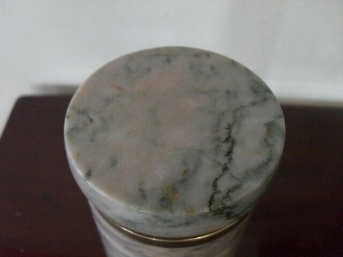 VINTAGE MARMOR VASE SCHMUCKKÄSTCHEN VINTAGE STIFTDOSE - Bild 2 von 4