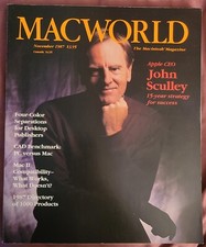 Macworld Magazine - November 1987 - Apple CEO John Sculley