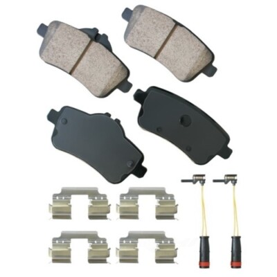 Disc Brake Pad Set-Euro Ultra Premium Ceramic Pads Akebono EUR1630A