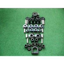 Golf 2 Syncro G60/Rally set cuscinetti assiali PU nero 90shore boccole poliuretano