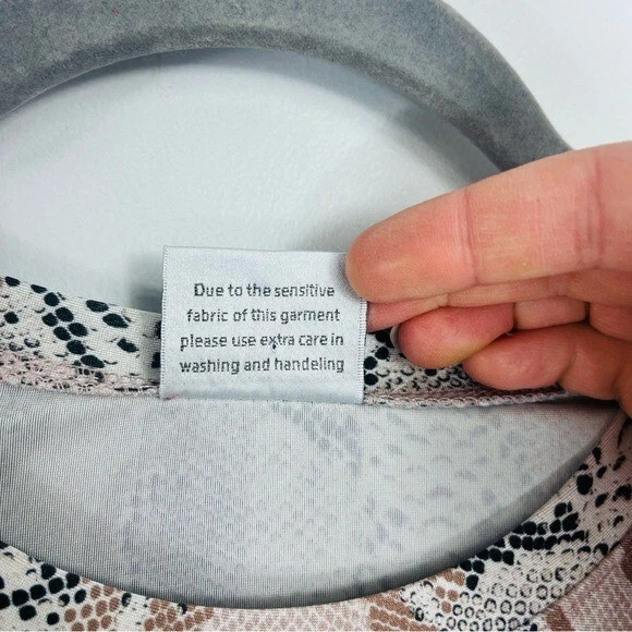 UNDERCOVER Costume da bagno Dolman elasticizzato stampa pitone serpente taglia media