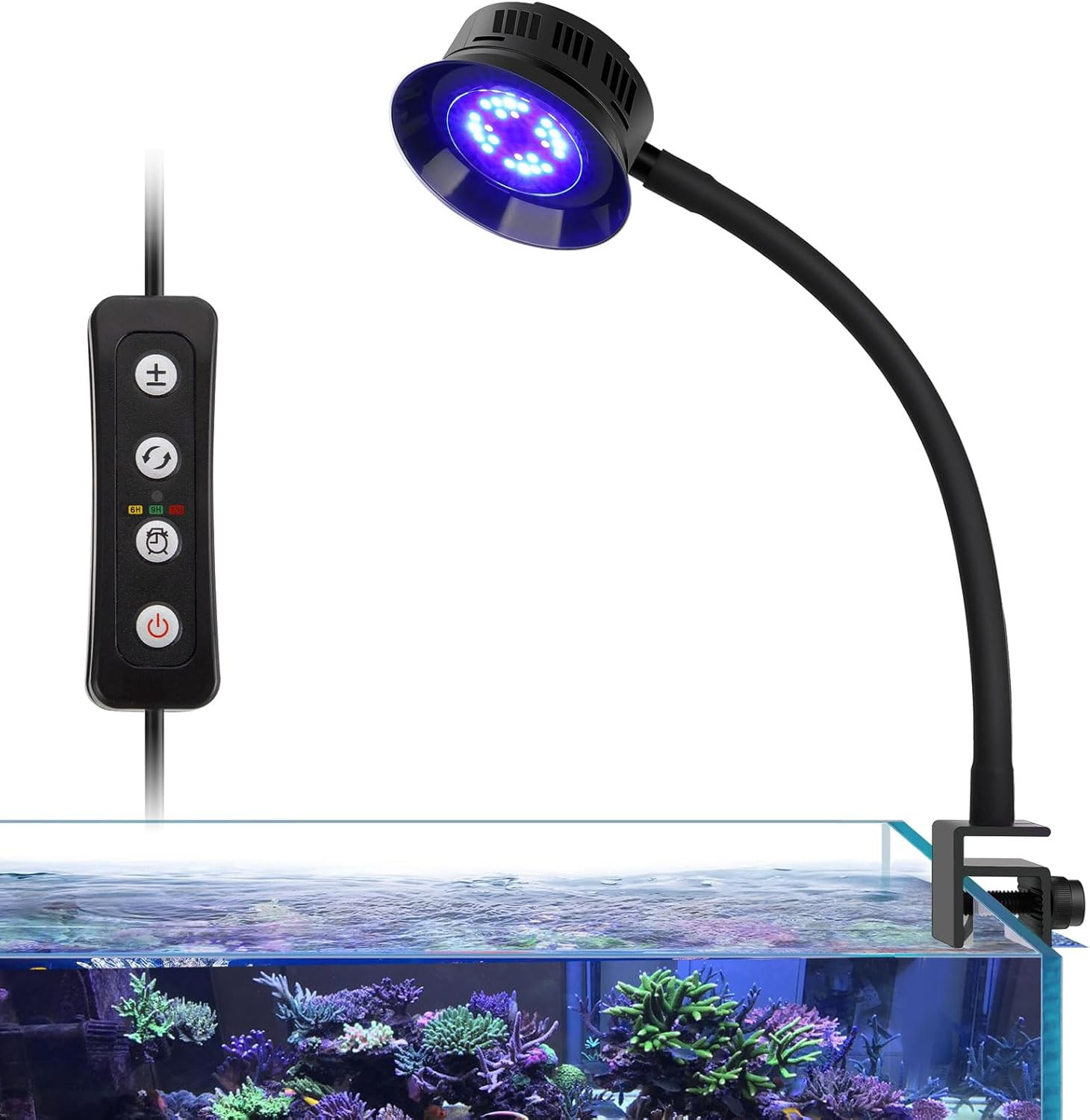 Offerta hygger Luce Acquario Marino 30W LED | Spettro Reef Completo