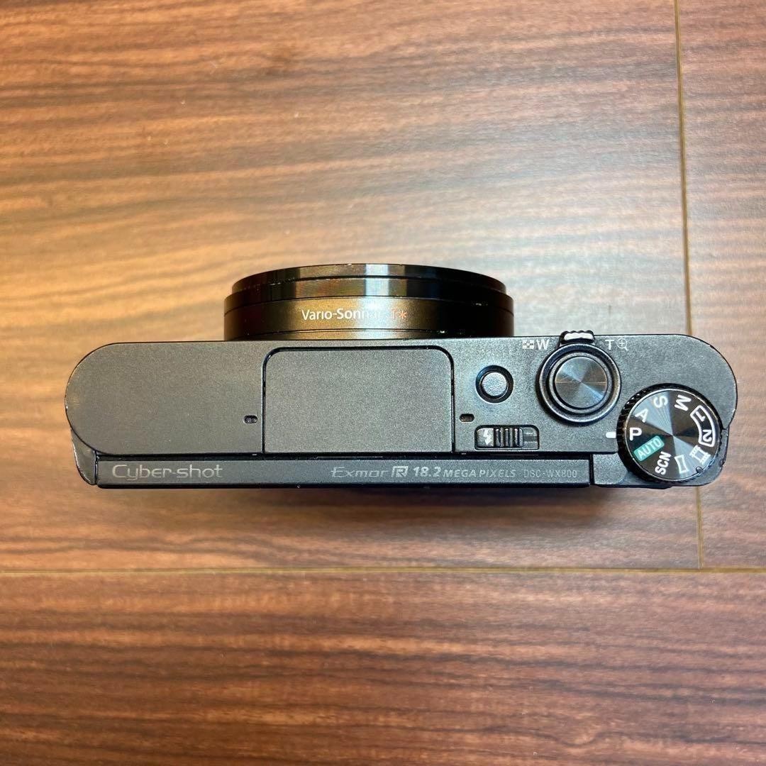 Sony Cyber-shot DSC-WX800 Black 18MP 30x Zoom 4K Digital Camera