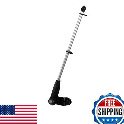 Flagpole-To-Go Golf Cart Flagpole Black