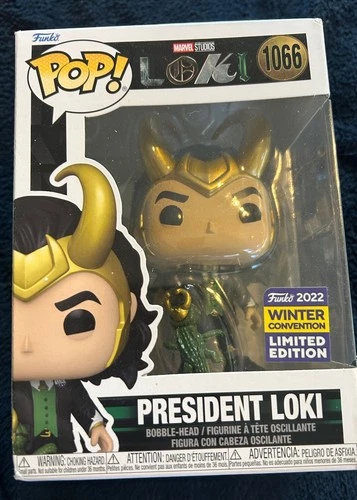 Funko Pop! Vinyl Figure - Marvel #1066 - President Loki - 2022 Winter Exclusive