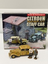 RARE KING AND COUNTRY RETIRED WWII GERMAN CITROEN TRACTION 11CV STAFF CAR WS092