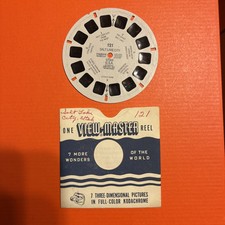 U.S.A. Sawyer's Vintage 1949 View-Master Reel  121 Salt Lake City Utah