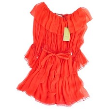 Gucci Dress 23aw Silk Mini Tops Women's 40 (equivalent to M) Red Used MOLO-0