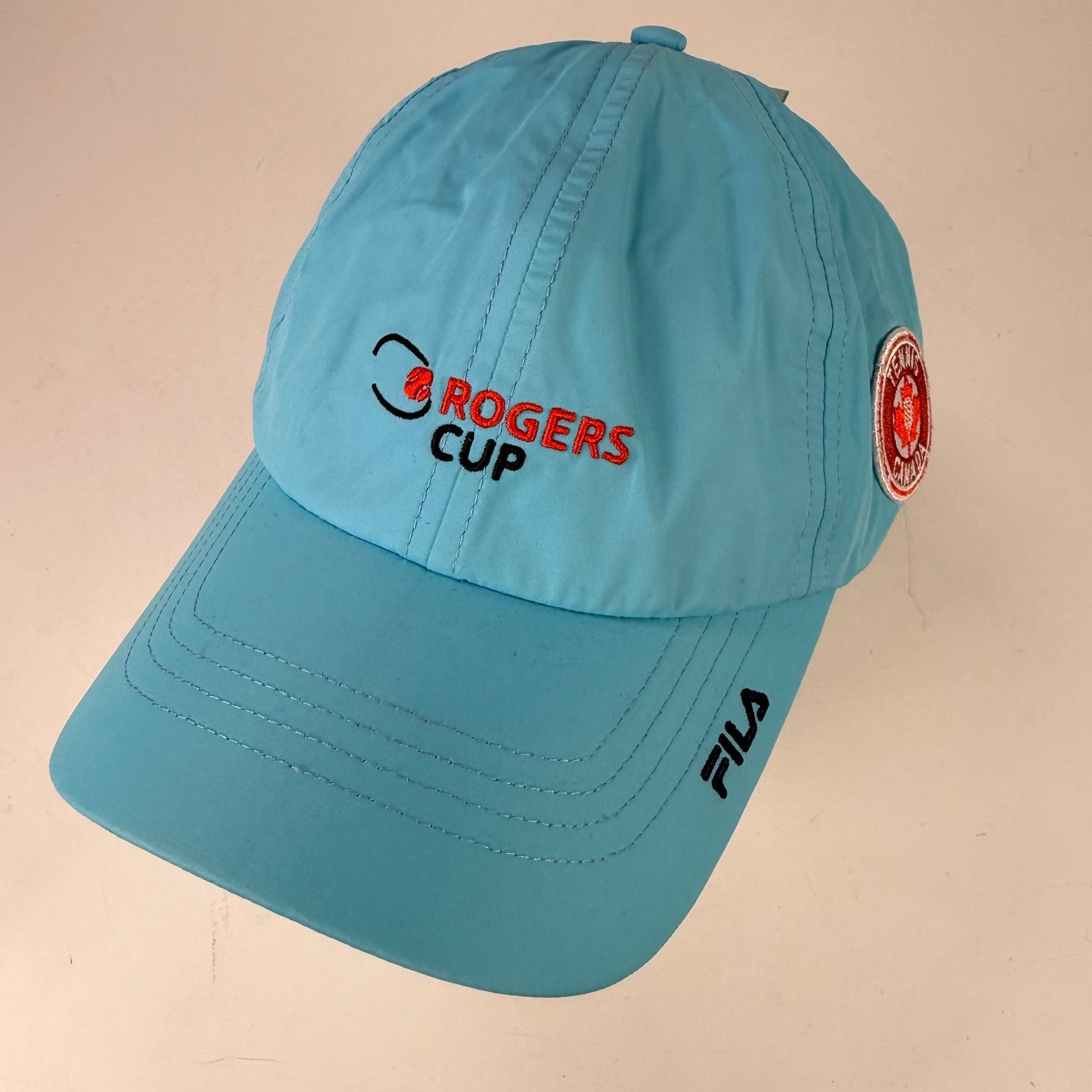 Rogers Cup Fila Tennis Canada Baseball Cap Men's Adjustable Blue AQ TA181338