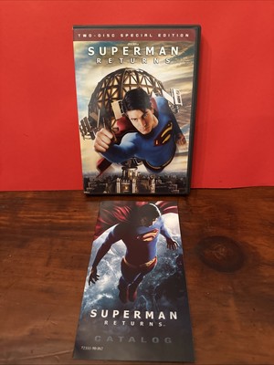 Superman Returns (DVD, 2006, Widescreen 2-Disc Special Edition) Movie Film