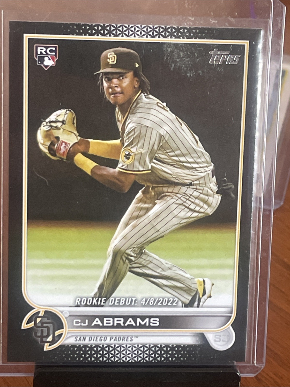 2022 Topps Update CJ Abrams Black Rookie Debut / 71 💎 SP Nationals +Bonus 🌲⚾️