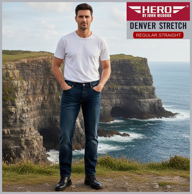 HERO DENVER STRETCH | indigo wash | Jeans Hose | HERREN