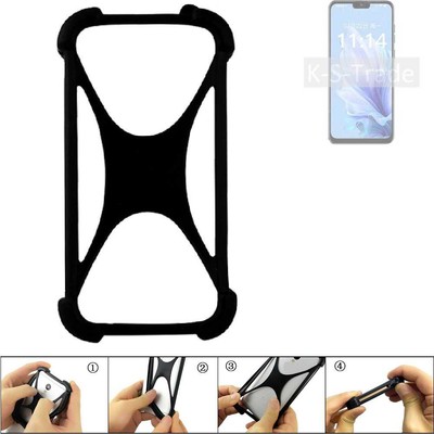Bumper für Coolpad Fashion 50 Lite Silikon Hülle Softcase Stoßschutz Kantensc