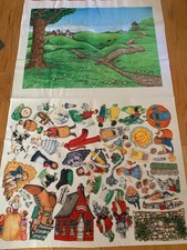 Story Time Felts 1993 Mother Goose / Grandma's Favorite Uncut Flannel Board