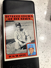 1972 Topps - Boyhood Photos of the Stars Tom Seaver #347