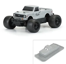 Pro-Line 1972, C-10 Pickup Truck Body (Stone Gray) Stampede & Granite