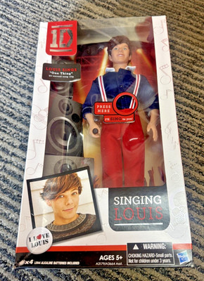 One Direction Louis singing doll BNIB 