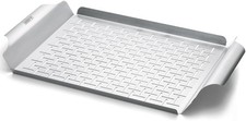 Weber Deluxe Grillpfanne (44 x 39cm) - Hitzebeständige & spülmaschinenfeste BBQ