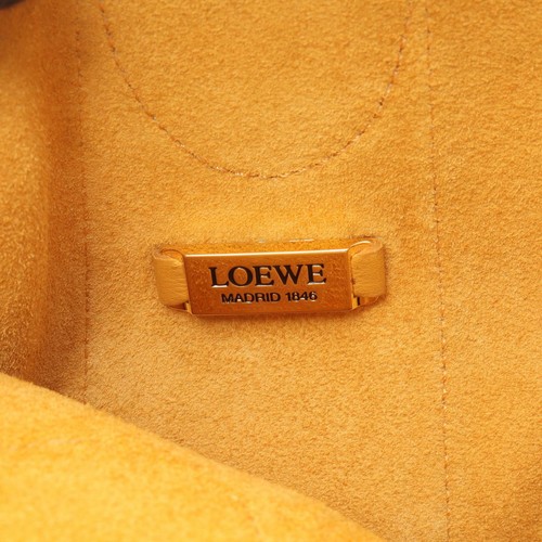 LOEWE Tote Shoulder Bag leather Yellow Used Women - Afbeelding 4 van 11