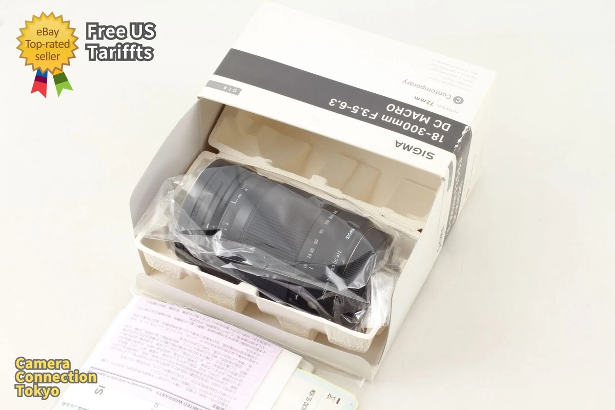 Sigma Canon EF 18-300mm Focal Camera Lenses for sale | eBay