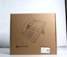 AudioCodes C455HD TEAMS-C455HD VoIP Office Phone w/ Handset  Stand - In Box