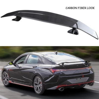 Carbon Fiber Style For Hyundai Elantra 46''GT Style Car Rear Trunk Spoiler Wing