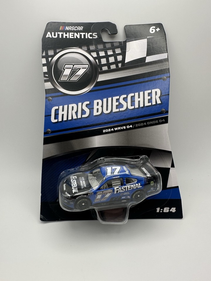Chris Buescher NASCAR Authentics Fastenal #17 Diecast 1:64 2024 Wave 4 ...