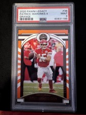 2020 Panini Legacy #38 Patrick Mahomes II Orange PSA 9 #/199