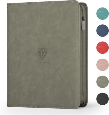 9 Pocket Trading Card Zip Binder, 360 Cards, Premium Exo-Tec Album Mater