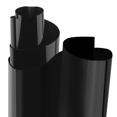 4.9 x 0.98Ft Car Wrap Vinyl,High Gloss Black Vinyl 59×11.81×0.01 inch,