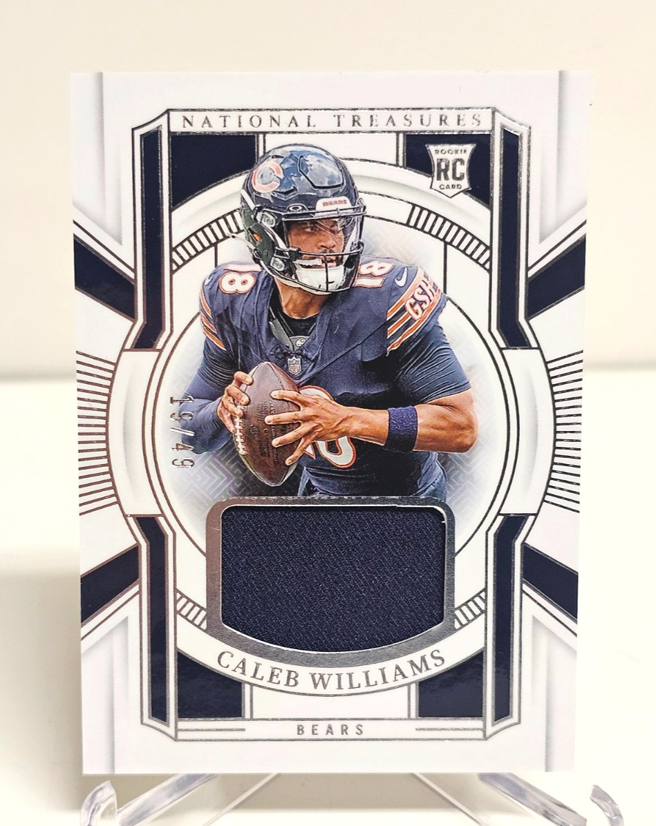2024 National Treasures CALEB WILLIAMS RC Franchise Treasures PATCH /49 #FT-CWS