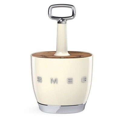 Klassisch Smeg Vintage Küchenutensilienhalter aus Edelstahl   Ohne Messer, Gabe