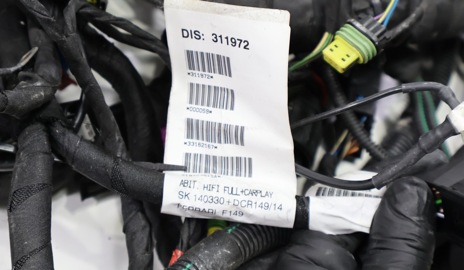 2015 FERRARI CALIFORNIA T MAIN BODY WIRE WIRING HARNESS W/ FUSE BOX OEM