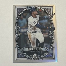 2026 BOWMAN CHROME BASEBALL BOWMAN STERLING JULIO RODRIGUEZ REFRACTOR