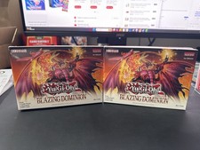Yu-Gi-Oh Blazing Dominion Token Box Lot of 2 1st Edition Sealed
