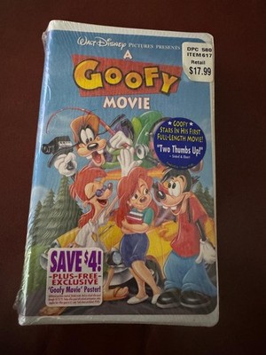 A Goofy Movie (1995) VHS   Brand New Factory Sealed   Walt Disney Home Video
